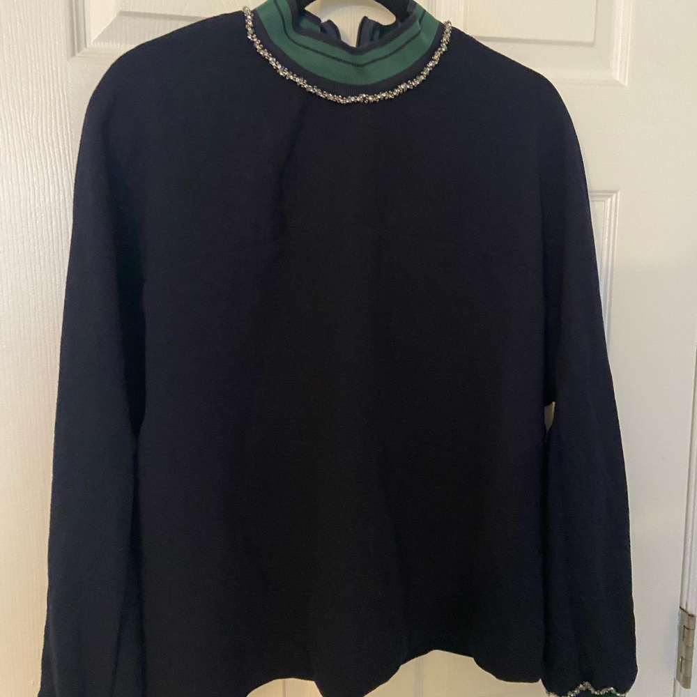 Zara knit Blouse TRF collection XL